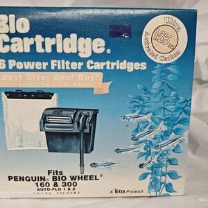 Tetra BIO-BAG Medium Disposable Filter Cartridges For Aquariums 6 Pack